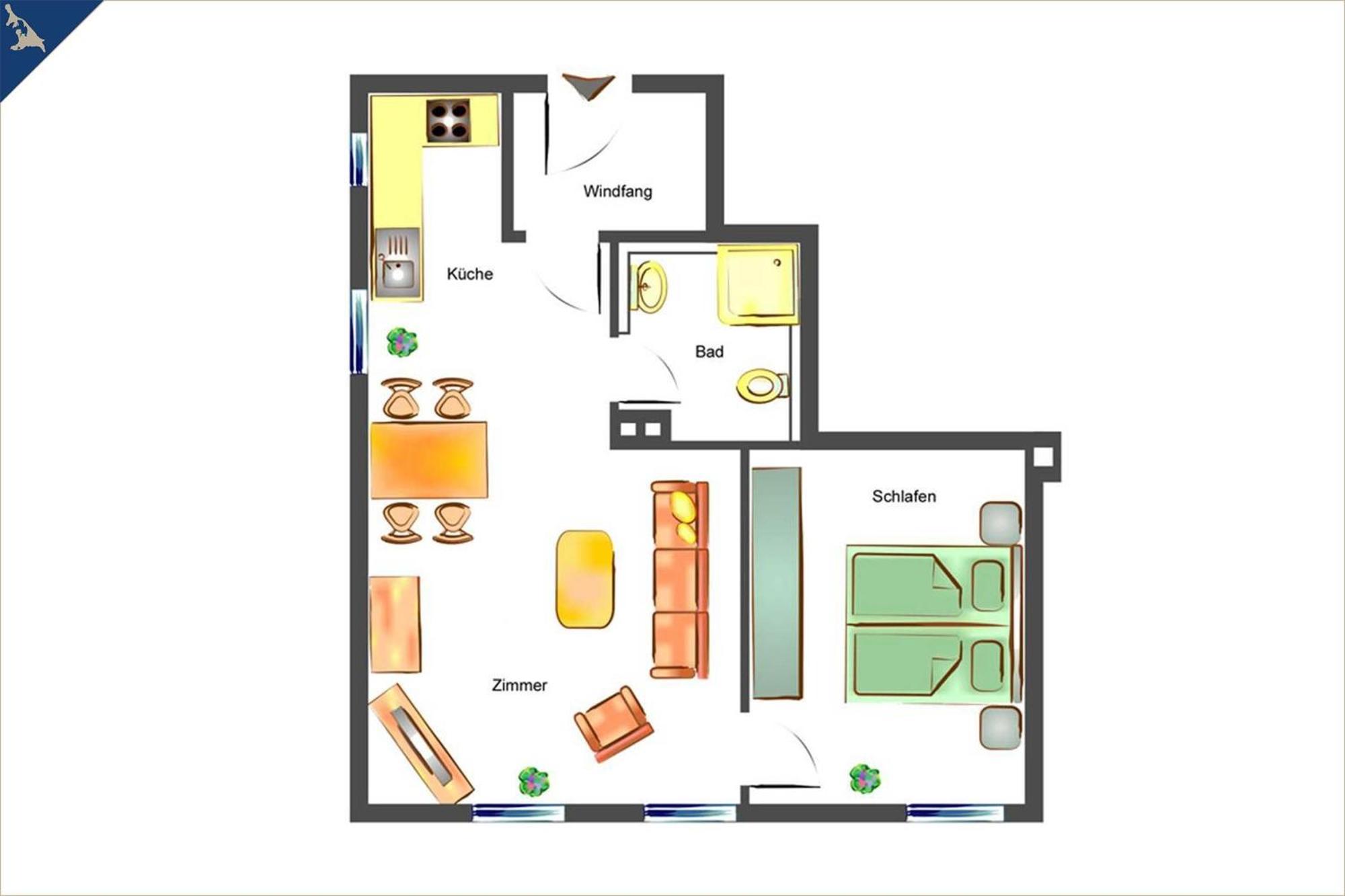 Hohe Buchen Apartment 3 Heringsdorf  Eksteriør billede